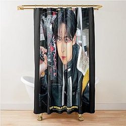 Yunho Ateez Shower Curtain