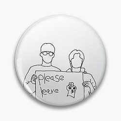 ATEEZ Yunho & San please leave meme Pin