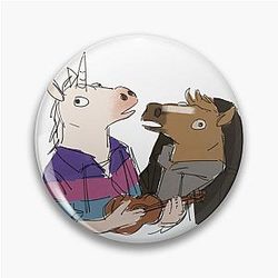 Horse Unicorn Pin