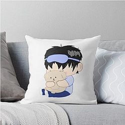 Sleepy Yunho Throw Pillow