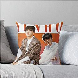 Jeong Yunho ATEEZ Throw Pillow