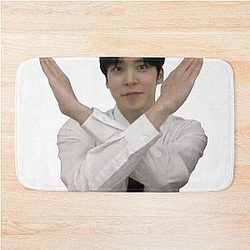 Yunho Reactions Meme Bath Mat