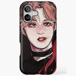 Red Yunho iPhone case
