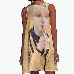 Milk Man Yunho A-Line Dress