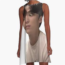 Yunho Side Eye A-Line Dress