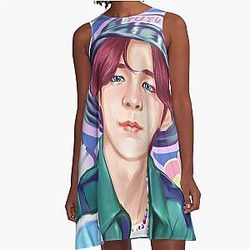 Ateez Yunho Eternal Sunshine A-Line Dress