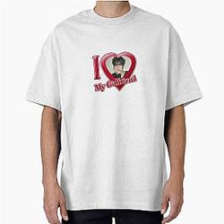 I love my girlfriends (Yunho ver.). Oversized T-Shirt