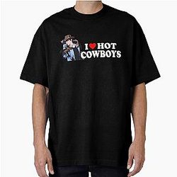 Hot Cowboys Oversized T-Shirt