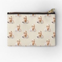 Cute Ateez Blonde Hair Zipper Pouch