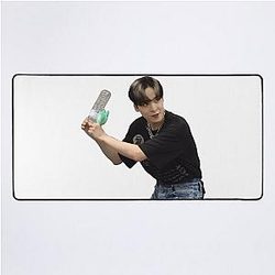 Batting Yunho Meme Desk Mat