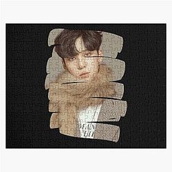 For Men and Ateez Long Sleeve Yunho Music Vintage Retro Jigsaw Puzzle