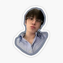 Yunho wearing glasses