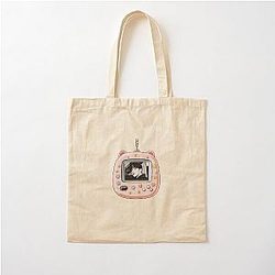 Yunho Ateez Tamagotchi Cotton Tote Bag