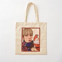 Ateez Christmas Yunho Cotton Tote Bag
