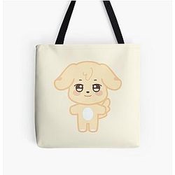 Ateez Yunho Aniteez All Over Print Tote Bag