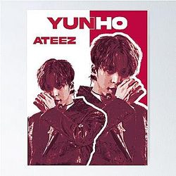 Yunho Ateez Poster