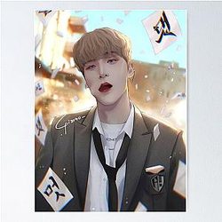 ATEEZ Yunho The Real Poster