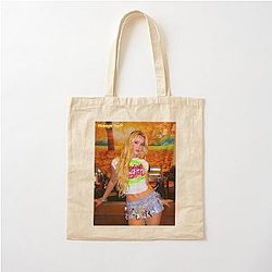 Zara Larsson Midnight Sun Cotton Tote Bag