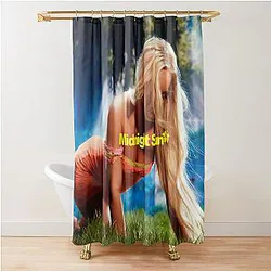 Midnight Sun Zara Larsson Tour 2026 Shower Curtain
