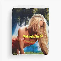Midnight Sun Zara Larsson Tour 2026 Duvet Cover