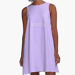 A Brand New Day Zara Larsson Lyrics A-Line Dress