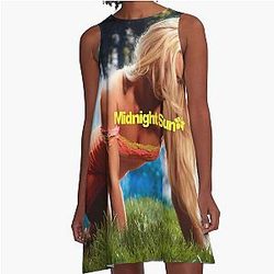 Midnight Sun Zara Larsson Tour 2026 A-Line Dress