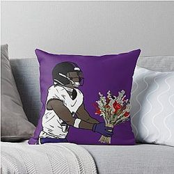 Zay Flowers Bouquet Celebration Pillow