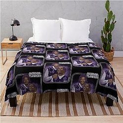 Lamar Jr. Zay Flowers Baltimore Step Brothers Throw Blanket