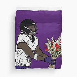 Zay Flowers Bouquet Celebration Duvet Cover