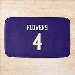 Zay Flowers 4 Ravens Bath Mat
