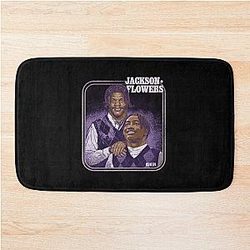 Lamar Jr. Zay Flowers Baltimore Step Brothers Bath Mat