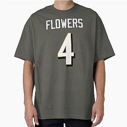 Zay Flowers 4 Ravens Oversized T-Shirt