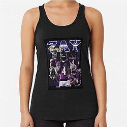 Zay Flowers Racerback Tank Top