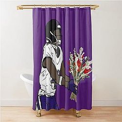 Zay Flowers Celebration Shower Curtain