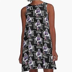 Zay Flowers Ravens T-Shirt Aline Dress