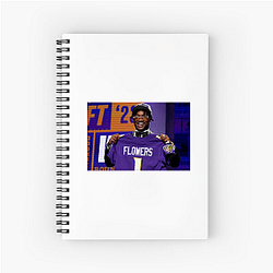 Zay Flowers Merch Zay Flowers Notebook