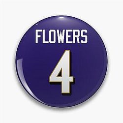 Zay Flowers 4 Pin