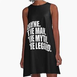 Zayne The Man Myth Legend A-Line Dress