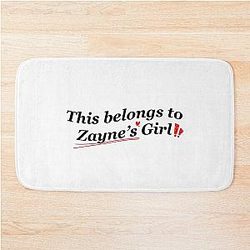 This belongs to Zaynes Girl - Love and Deepspace Bath Mat