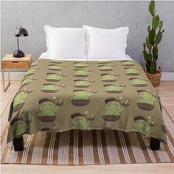 Zayne Volleyball Snowman Camping Fanart Throw Blanket Love