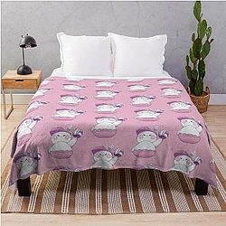 Zayne Volleyball Snowman Sweetheart Love and Fanart Throw Blanket