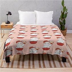Zayne Volleyball Snowman Love and Deep Space Fanart Throw Blanket