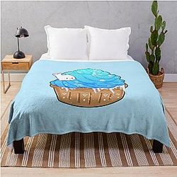 Zayne Cupcake Throw Blanket