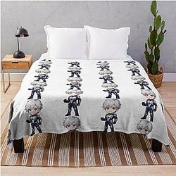 Zayne Chibi Throw Blanket