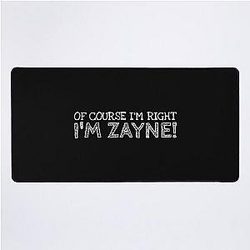 Of Course I'm Right Funny Personalized Name Desk Mat