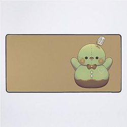 Zayne Matcha Snowman Pelushie - Love and Fanart Desk Mat