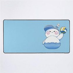 Zayne Volleyball Snowman Love and Fanart Desk Mat