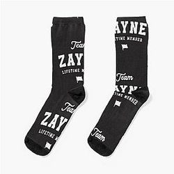Team Zayne Lifetime Member Funny Zayne Socks