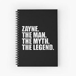 Zayne Name The Man Spiral Notebook
