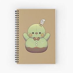 Zayne Matcha Snowman Pelushie Love and Fanart Notebook